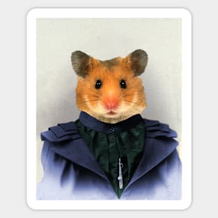 Hamster Lady Sticker